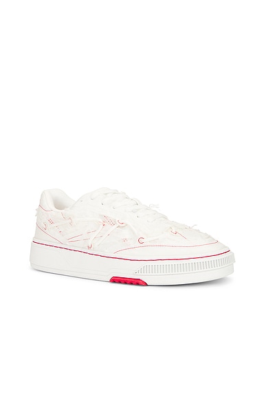Reebok X Kanghyuk` `club C Ltd` Sneakers In White & Red
