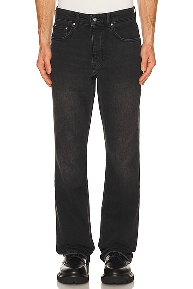 REPRESENT Bootcut Denim Jeans in Aged Black
