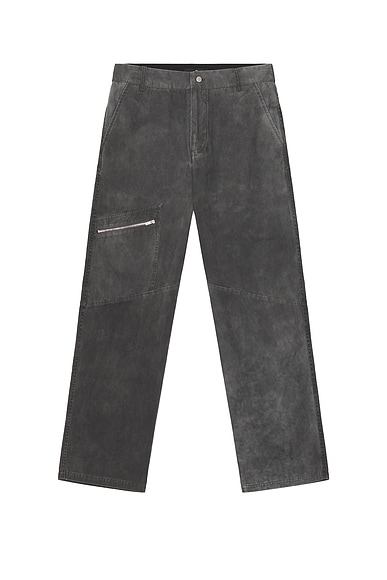 REPRESENT Workwear Pant in Washed Black