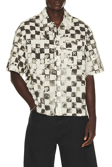 REPRESENT Pool Side Shirt in Flat White
