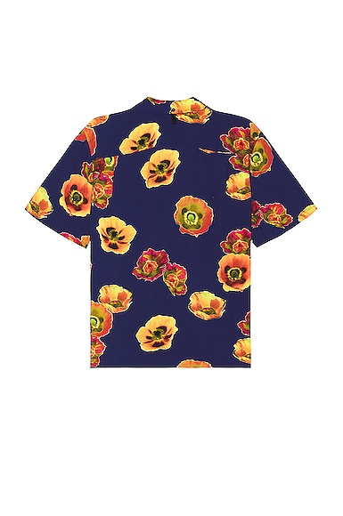 Shop Rag & Bone Avery Shirt In Navy Pop