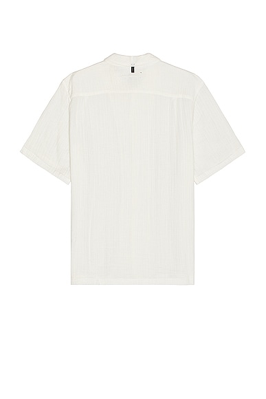 Shop Rag & Bone Avery Gauze Shirt In White