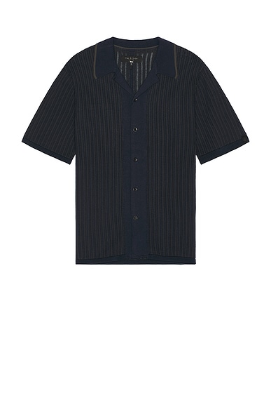 Rag & Bone Harris Camp Shirt in Salute