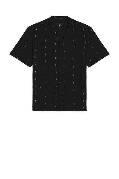 Avery Embroiderd Linen Shirt