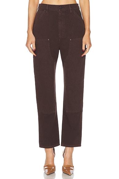 NILI LOTAN Shon Pant in Oxblood FWRD