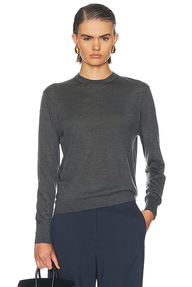 RENGGLI Crewneck Sweater in Graphite