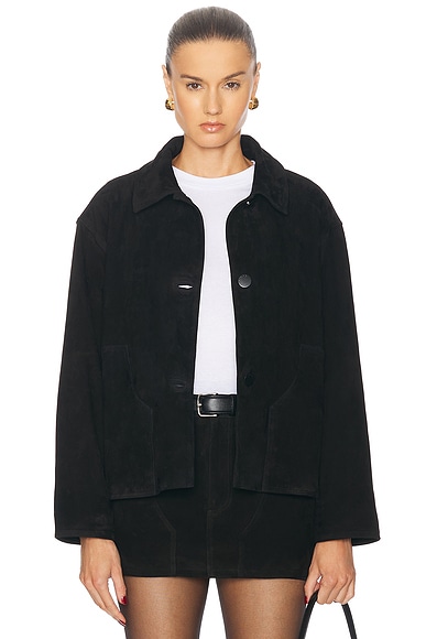 Lamb Suede Jacket