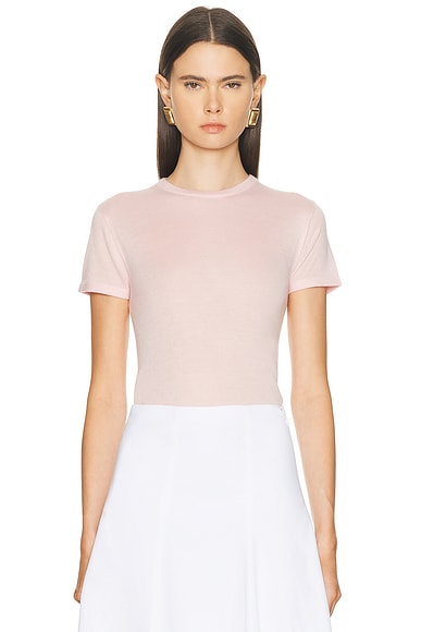 Cashmere Silk Knit Tee