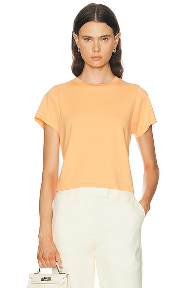 RENGGLI Crop Tee in Melon