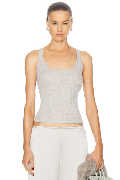 RENGGLI Tank Top in Gris