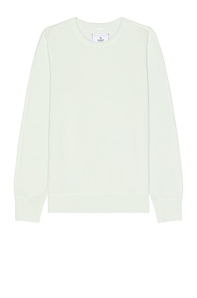 Reigning Champ Lightweight Terry Crewneck In Aloe