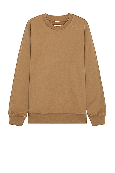 Reigning Champ Midweight Terry Classic Crewneck in Clay