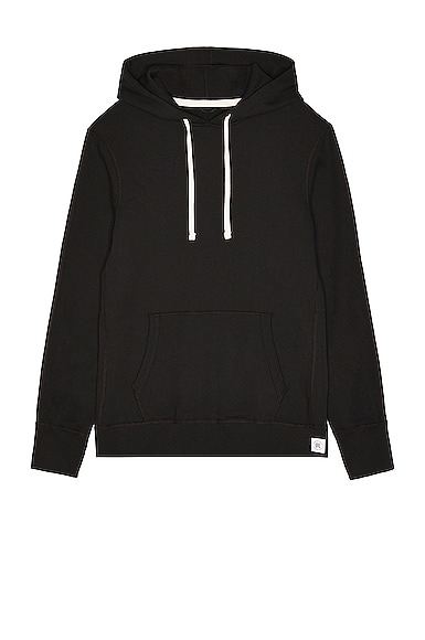 Reigning Champ Pullover Hoodie in Black