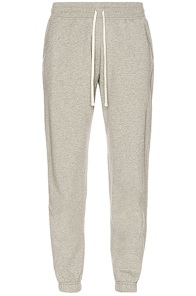 Reigning Champ Cuffed Sweatpant in Heather Grey