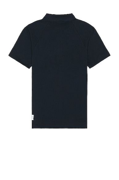 Shop Reigning Champ Lightweight Jersey Polo In Navy
