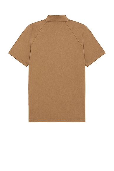 Shop Reigning Champ Lightweight Jersey Polo In Clay