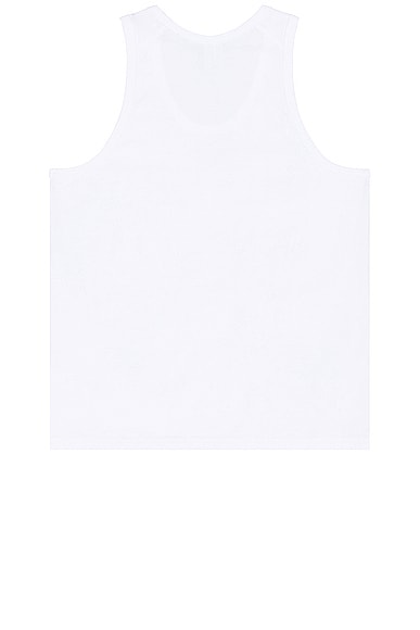 Shop Reigning Champ Lightweight Jersey Tank Top In White