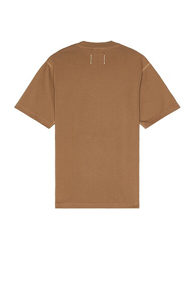 Shop Reigning Champ Midweight Jersey Classic T-shirt In Clay