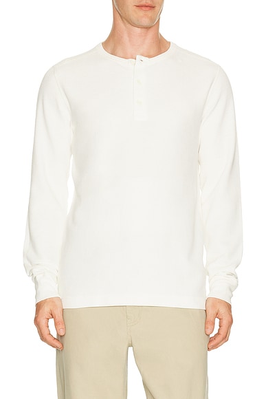 Lightweight Waffle Standard Henley