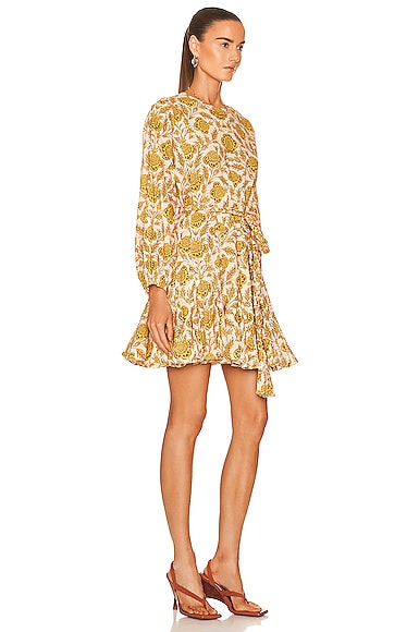 Rhode Ella Printed Long-Sleeve Dress | Smart Closet