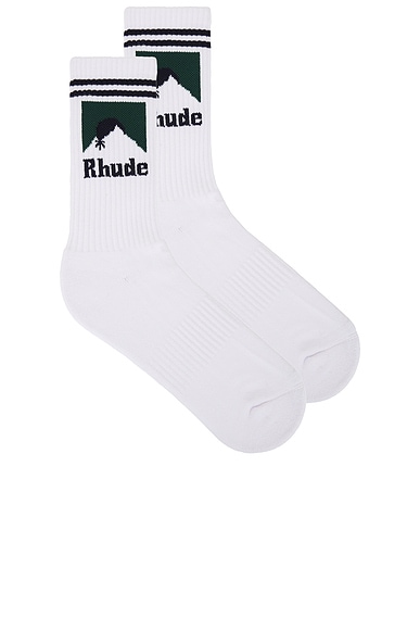 Striped Moonlight Socks