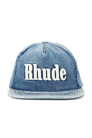 【関税込み】Rhude ブルー 'St. Rhude' Seal フーディ 0400022140813_VINTAGEBLACK?wid