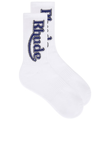 Vertical Race Track Sock
