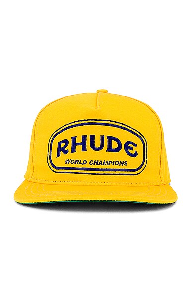 Rhude Smokers Hat in Yellow