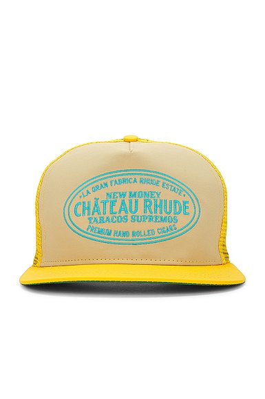 Rhude Chateau Hat in Yellow