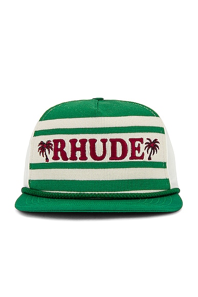 Beach Club Hat in Green