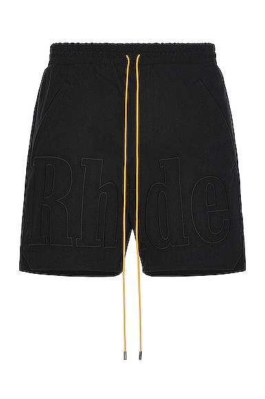 Embroidered Twill Logo Short