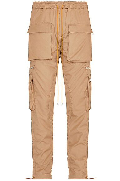 Rhude Classic Cargo Pants in Tan