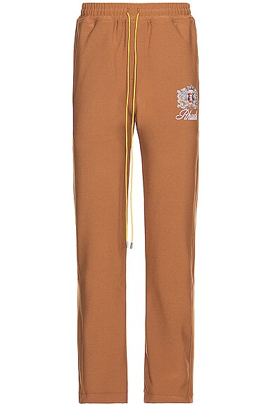 Rhude Brentwood Track Pant in Tan