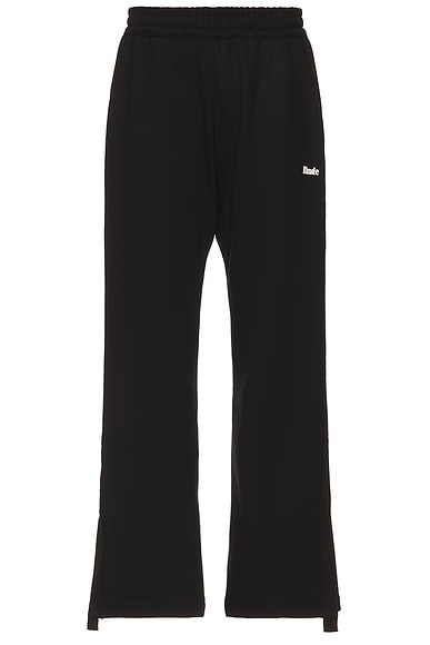 Rhude Hamptons Traxedo Track Pant in Black