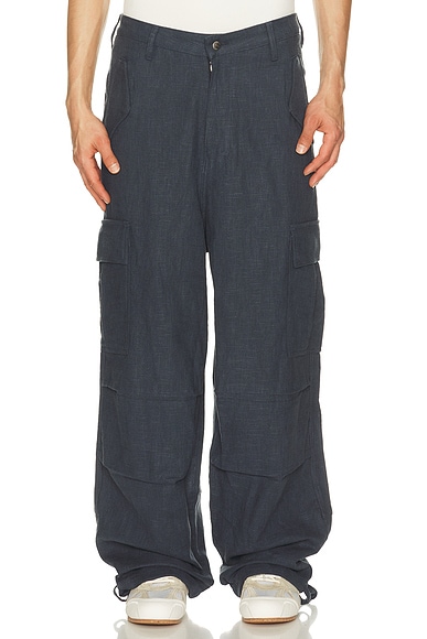 Linen Parachute Pant