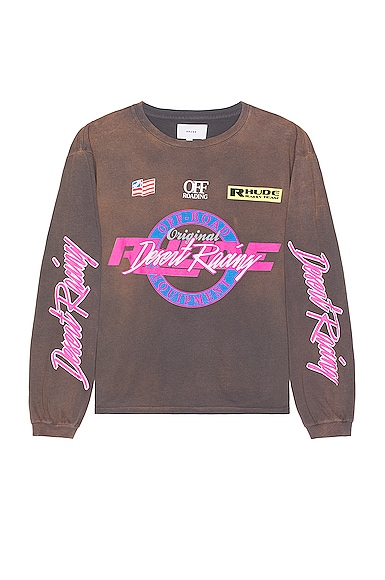 2024新発 in Tee Racing Desert Rhude Vintage FWRD | Grey トップス