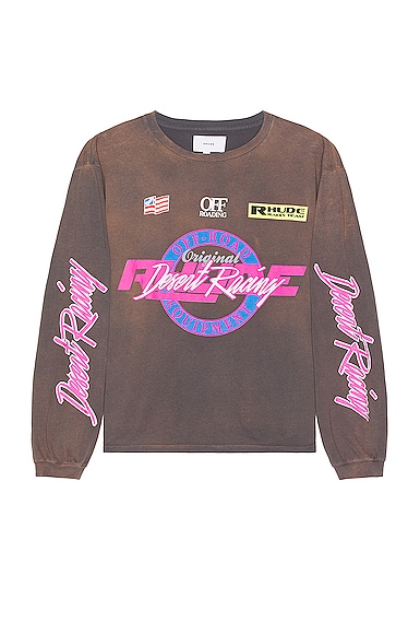 RHUDE DESERT RACING TEE