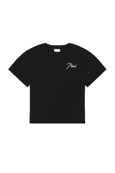 Saint laurent signature t shirt replica deals