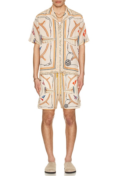Rhude Nautica Silk Shirt