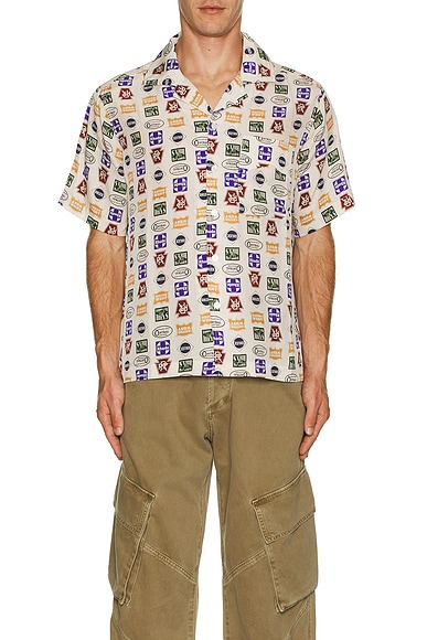 Trucker Print Shirt