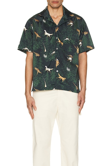 Scramble Dog Print Shirt