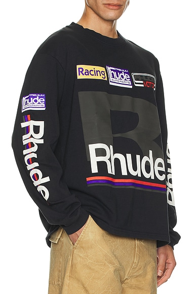 Petrol Patch Long Sleeve Tee
