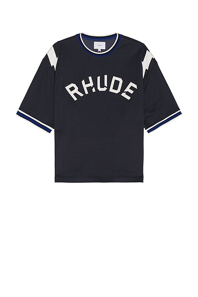 Logo Lightning Ringer Tee