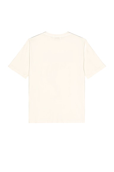 Shop Rhude Off-white T-shirt In Vintage White