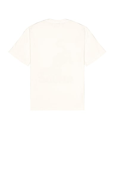 RHUDE LEPORD TEE IN VINTAGE WHITE 衬衫