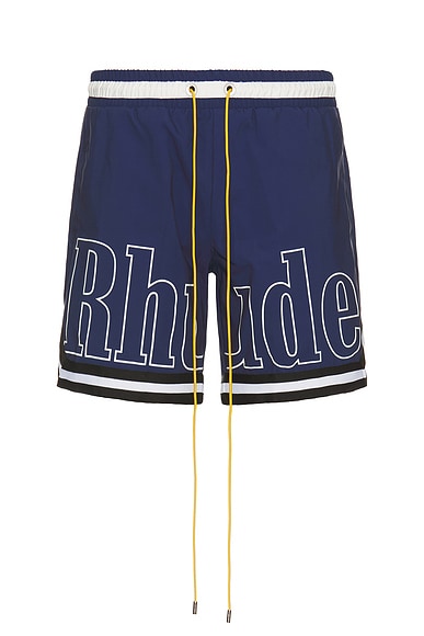 Basketball Logo Swim Short