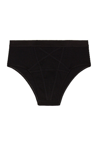 Mens Underwear Rick Owens Underwear Black Rick Owens Cotton Off-white Penta Briefs in Natural for Men 