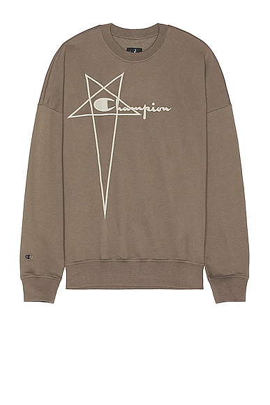 X Champion Pullover Sweater in Grey