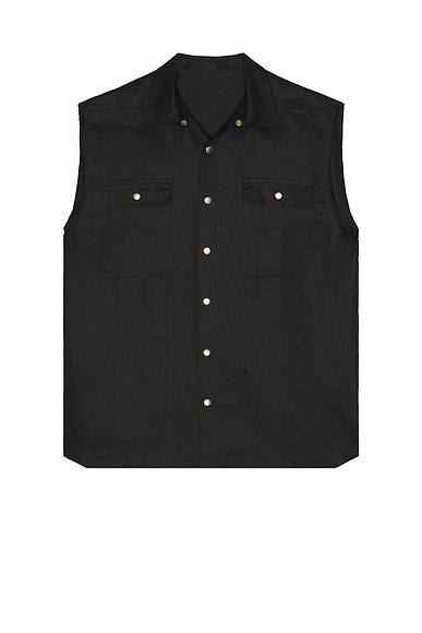 Snow Peak TAKIBI Ripstop Vest in Black | FWRD Snow Peak TAKIBI Ripstop Vest in Black | FWRD