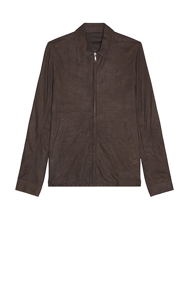 Rick Owens Brad Jacket in Darkdust
